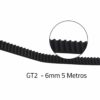 Correia Fechada Pulley GT2 6mm Passo 2 - 350mm