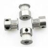 Polia Aluminio GT2 Para Motor Nema 17 Furo 5mm