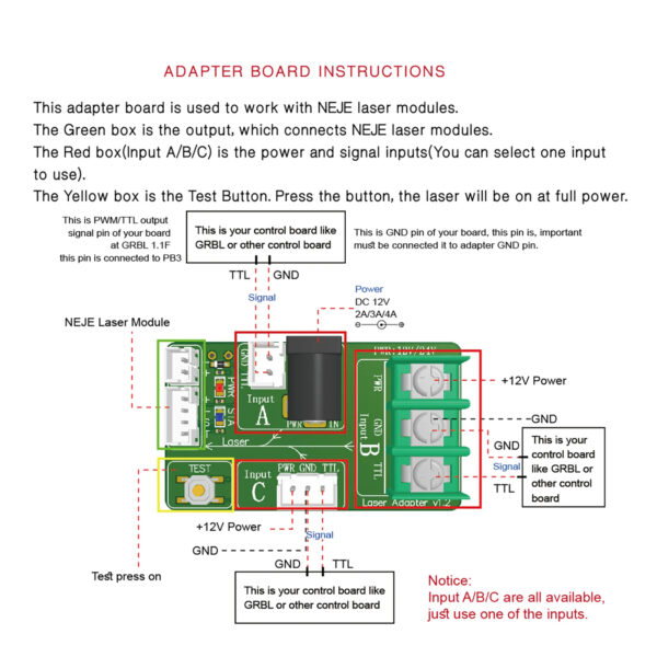 Módulo Laser Neje A40630