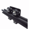 Gantry Plate Para Perfil 2020 com 4 Rolamentos POM V-Slot