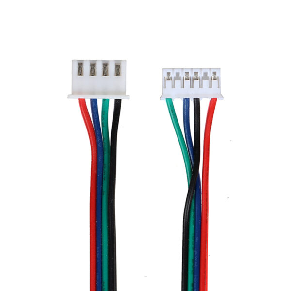Cabo Motor Passo Nema 17 6 Pinos Ph2.0 - 4 Pinos Xh2.54 - 50 Cm