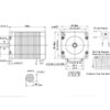 Motor De Passo Nema 23 57HD6013-03