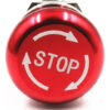 Botão Emergência Em-Stop 22mm 12V/24V
