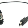 Cabo Mini Usb - Usb B Para Montagem Em Painel