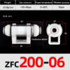 Filtro De Ar Para Mini Bomba De Vacuo ZFC200-06B