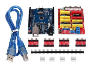 Kit  Shield Cnc Uno R3 4Xdrivers A4988 C/Cabo
