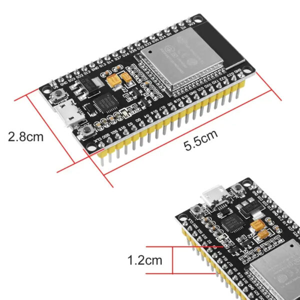 Placa Esp-Wroom-32 Esp-32S Wifi