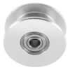 Rolamento Em Alumínio GT2  Furo 5Mm S/ dentes Correia 6Mm