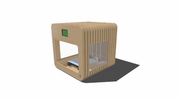 Impressora 3D Mini Wood I